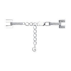 Браслет SOKOLOV - Серебро 925, Фианит (арт. 94051262)