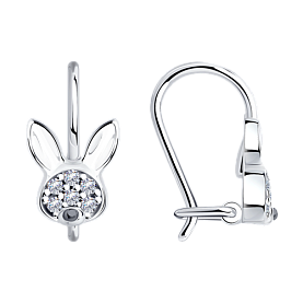 Серьги Diamant - Серебро 925, Фианит (арт. 94-120-00986-1)