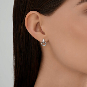 Серьги Diamant - Серебро 925 (арт. 95-122-02293-1)