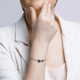 Браслет SOKOLOV - Серебро 925, Фианит (арт. 94050184)
