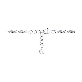 Браслет SOKOLOV - Серебро 925, Фианит (арт. 94051237)