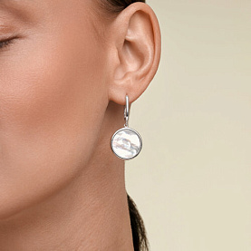 Серьги SOKOLOV - Серебро 925, Перламутр (арт. 83020476)