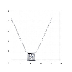 Колье Diamant - Серебро 925, Фианит (арт. 94-170-02393-1)