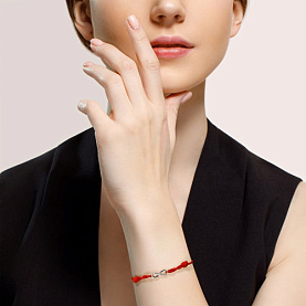 Браслет SOKOLOV - Серебро 925, Фианит (арт. 94050525)