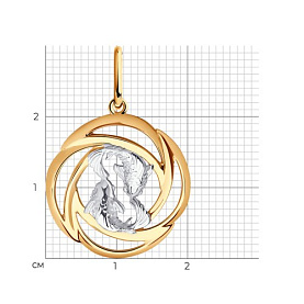 Подвеска Diamant - Серебро 925 (арт. 93-130-01296-1)