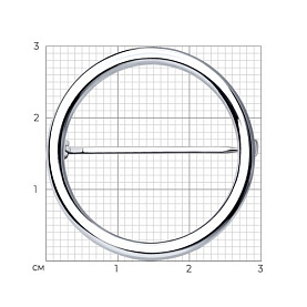 Брошь SOKOLOV - Серебро 925 (арт. 94040147)