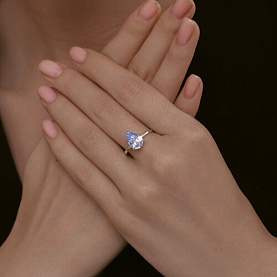 Кольцо SOKOLOV - Серебро 925, Фианит (арт. 94014204)