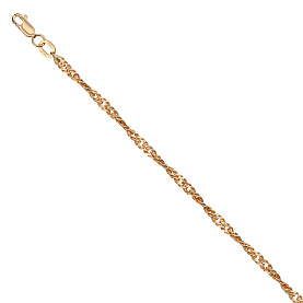 Цепочка Красцветмет - Золото 375 (арт. НЦ37-028#0.50)