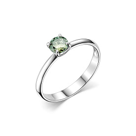 Кольцо Дар - Серебро 925, Синтетический муассанит (арт. К-3784рс16139)