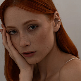 Серьга SOKOLOV - Серебро 925, Фианит (арт. 94170268)