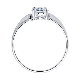 Кольцо SOKOLOV - Серебро 925, Фианит (арт. 94012829)