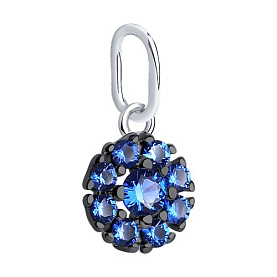 Подвеска SOKOLOV - Серебро 925, Фианит (арт. 94031463)