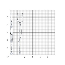 Серьги Diamant - Серебро 925, Фианит (арт. 94-121-01432-1)