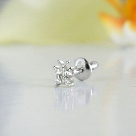 Серьги Галатея - Серебро 925, Фианит (арт. 3010.1)