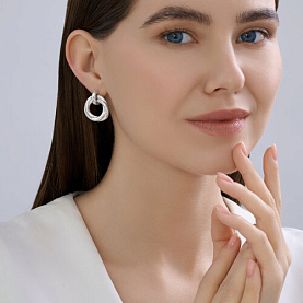 Серьги Diamant - Серебро 925 (арт. 94-122-02662-1)