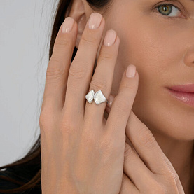 Кольцо Diamant - Серебро 925, Эмаль (арт. 94-110-02302-1)