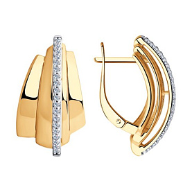 Серьги Diamant - Серебро 925, Фианит (арт. 93-120-00429-1)