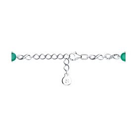 Браслет SOKOLOV - Серебро 925, Агат, Фианит (арт. 92050156)