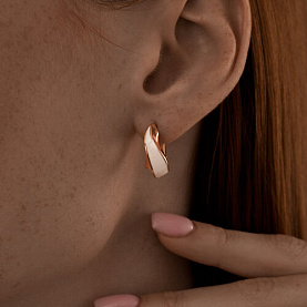 Серьги SOKOLOV - Серебро 925, Эмаль (арт. 93021088)