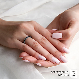 Кольцо Platinum Lab. - Платина 950, Сапфир (арт. ПК-022С-04)