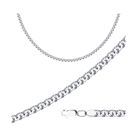 Цепочка SOKOLOV - Серебро 925 (арт. 96-180-14100-1)