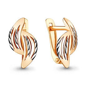 Серьги Аквамарин - Золото 585 (арт. 30620.1)