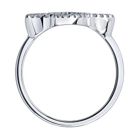 Кольцо SOKOLOV - Серебро 925, Фианит (арт. 94014859)