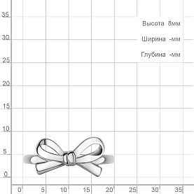 Кольцо Аквамарин - Серебро 925 (арт. 56255.5)