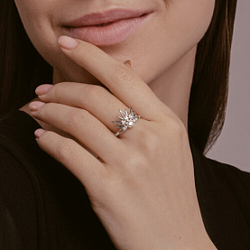 Кольцо Diamant - Серебро 925, Фианит (арт. 94-110-02103-1)