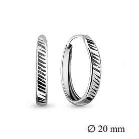 Серьги Аквамарин - Серебро 925 (арт. 32075.5)