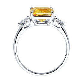 Кольцо SOKOLOV - Серебро 925, Фианит (арт. 94014219)