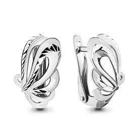 Серьги Аквамарин - Серебро 925 (арт. 33513.5)