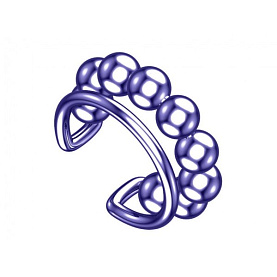 Серьга POKROVSKY - Серебро 925 (арт. 0201519-45555)