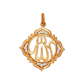 Подвеска SOKOLOV - Серебро 925, Фианит (арт. 93030204)