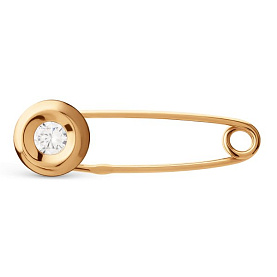 Булавка ЮФ Династия - Золото 375, Фианит (арт. 000868-5100)