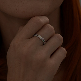 Кольцо SOKOLOV - Серебро 925, Фианит (арт. 94013686)