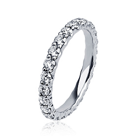 Кольцо Platinum Lab. - Платина 950, Бриллиант (арт. ПК-022-04)