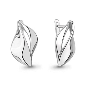 Серьги Аквамарин - Серебро 925 (арт. 33827.5)