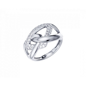 Кольцо POKROVSKY - Серебро 925, Фианит (арт. 1101774-00775)