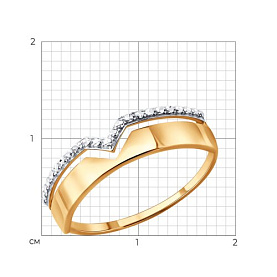 Кольцо Diamant - Золото 585 (арт. 51-110-01288-1)