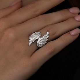 Кольцо SOKOLOV - Серебро 925, Фианит (арт. 94013766)