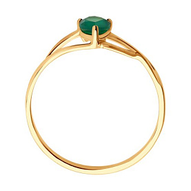 Кольцо Diamant - Золото 585, Агат (арт. 51-310-00973-3)