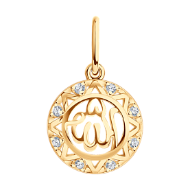 Подвеска SOKOLOV - Серебро 925, Фианит (арт. 93030175)