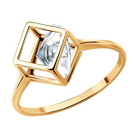 Кольцо SOKOLOV - Серебро 925, Фианит (арт. 93011201)