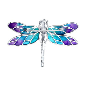 Брошь SOKOLOV - Серебро 925, Эмаль (арт. 94040181)