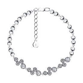 Браслет SOKOLOV - Серебро 925, Фианит (арт. 94050384)