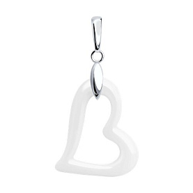 Подвеска SOKOLOV - Серебро 925, Керамика (арт. 94032811)