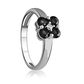 Кольцо Галатея - Серебро 925, Фианит (арт. 2821.3)