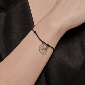 Браслет SOKOLOV - Серебро 925, Синтетический рубин (арт. 94051167)