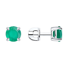 Серьги SOKOLOV - Серебро 925, Агат (арт. 92022497)